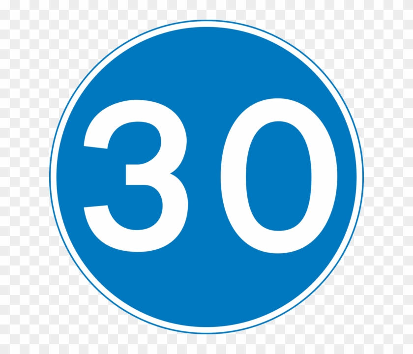 minimum-speed-limit-of-30mph-does-a-blue-30-sign-mean-hd-png