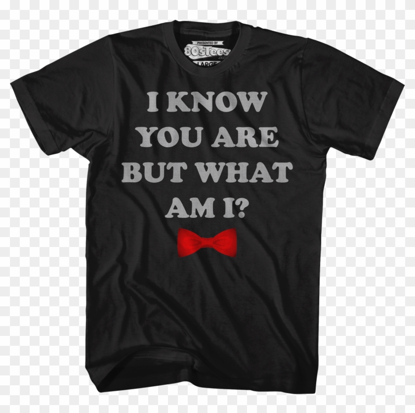 I Know You Are But What Am I Pee Wee Herman T Shirt - 1980's Van Halen ...
