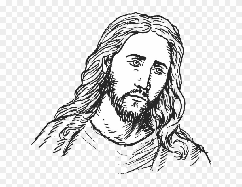 Jesus Christ Png Image - Jesus Drawing Transparent Background, Png ...