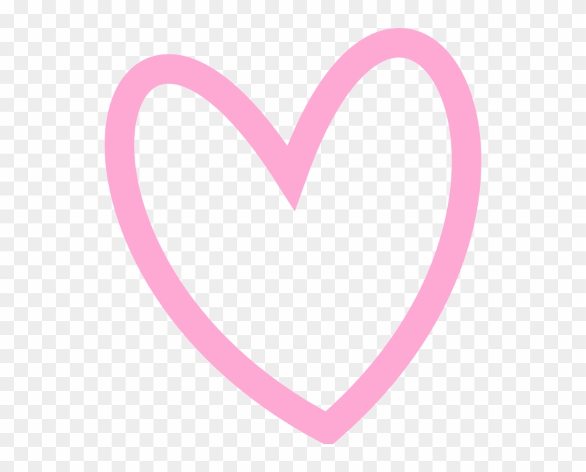 Pink Heart Clipart Png - Transparent Background Heart Clipart, Png Download  - 540x596(#484905) - PngFind