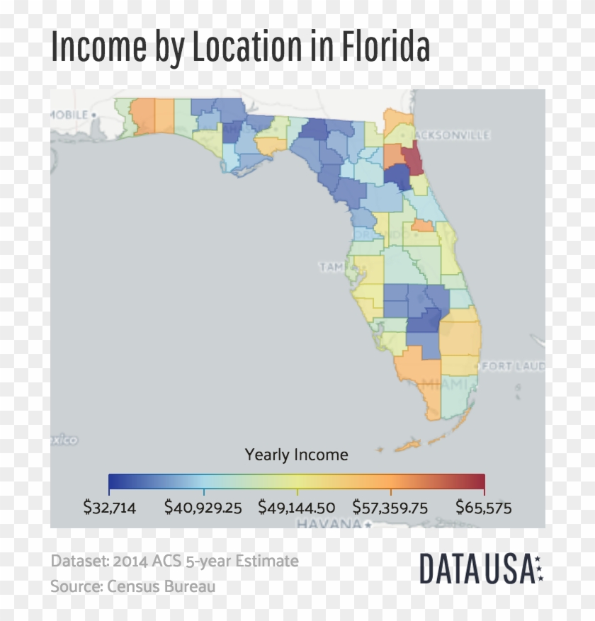 Geo Map Of By Location In Florida By Location In