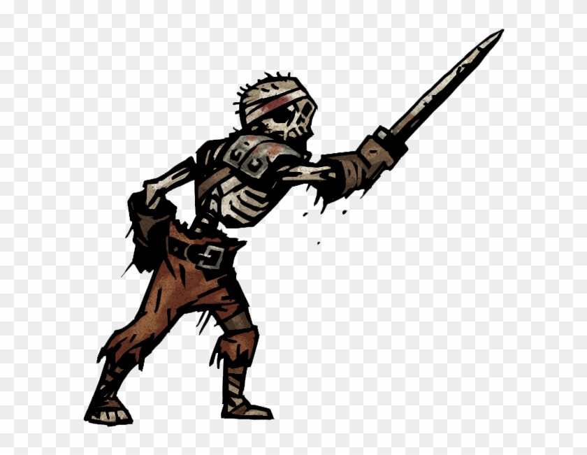 Darkest Dungeon Skeleton Soldier, HD Png Download - 614x574(#489094