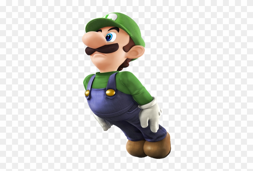 Wii U Luigi Smash, HD Png Download - 730x550(#4824352) - PngFind