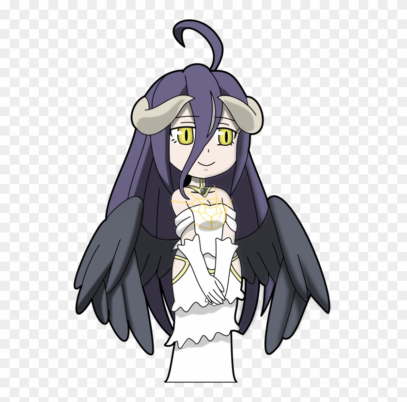 Overlord Png - Albedo Chibi, Transparent Png - 536x750(#4824520) - PngFind