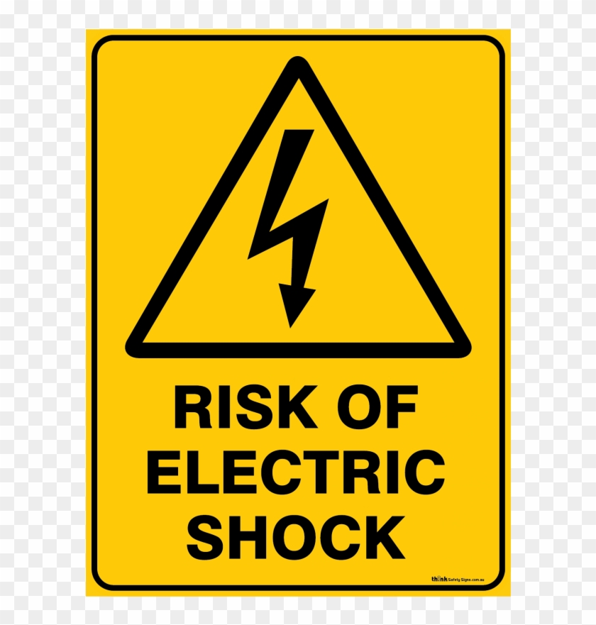 Warning Risk Of Electric Shock Traffic Sign Hd Png Download 800x800 4839932 Pngfind