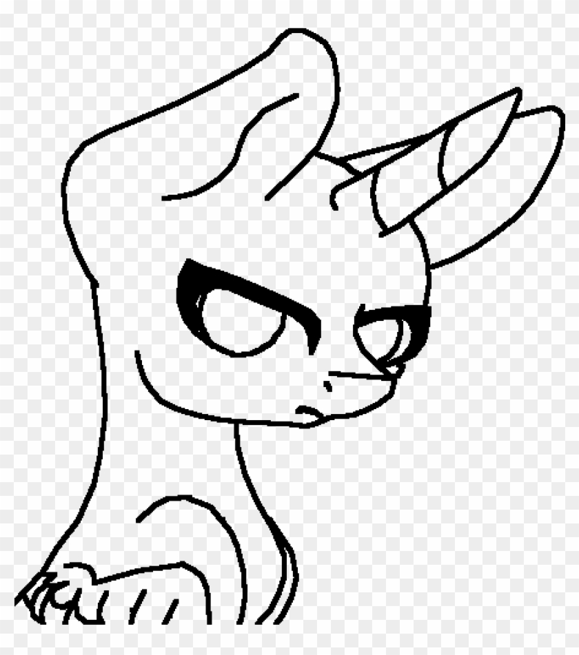 Base line. Pony Base. MLP Base Lineart Pack.