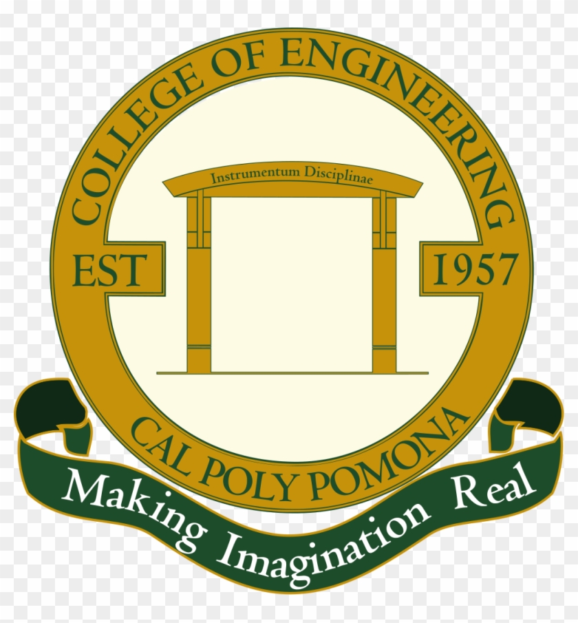 Cal Poly Engineering Seal - Cal Poly Pomona Engineering Logo, HD Png