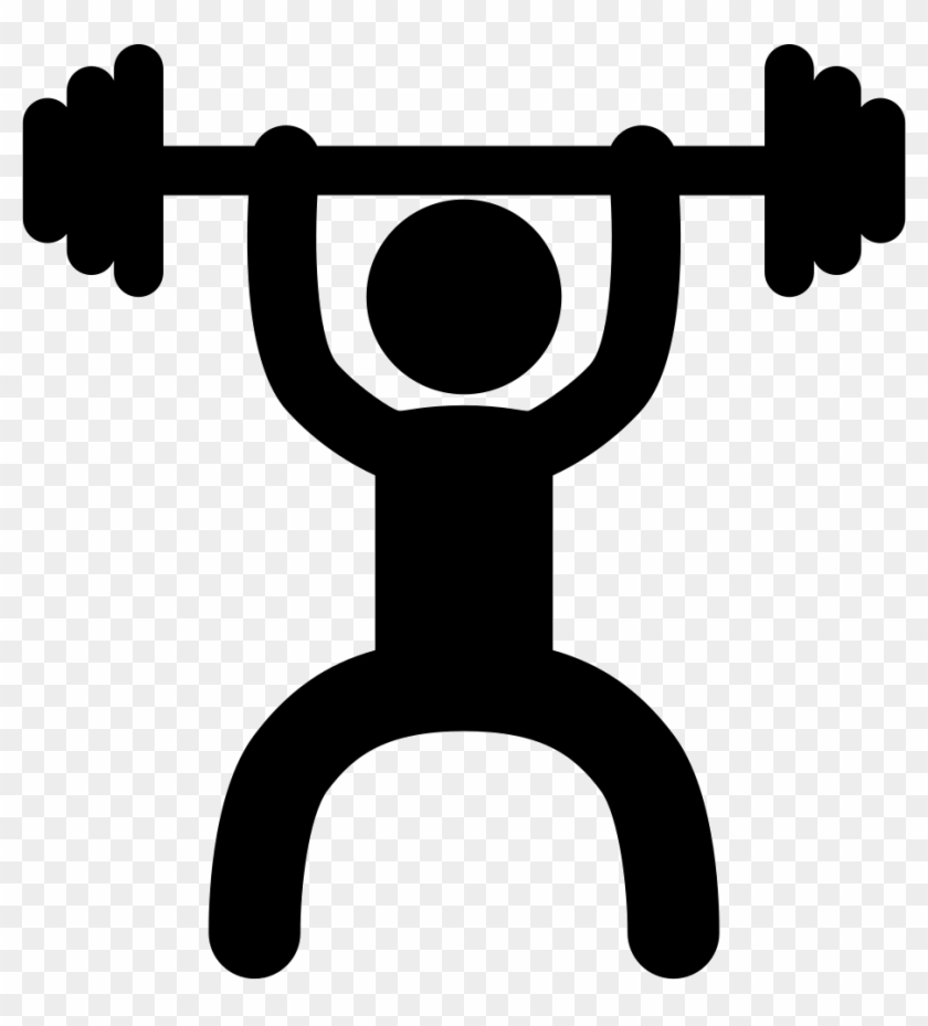 Download Weightlifter Frontal Silhouette Svg Png Icon Free Download Weightlifter Icon Transparent Png 926x981 4892384 Pngfind