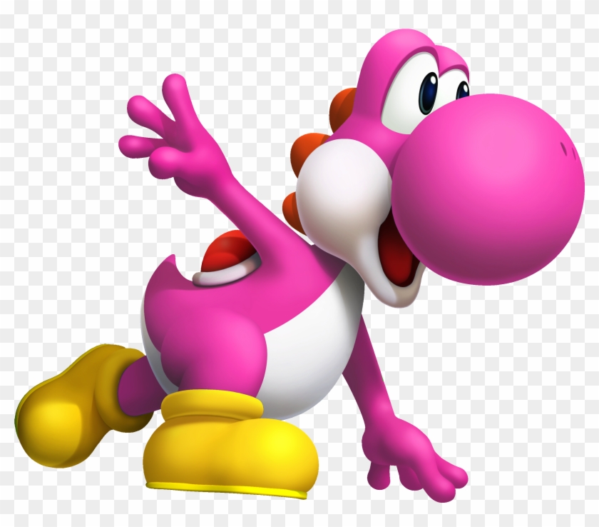 pink yoshi lego