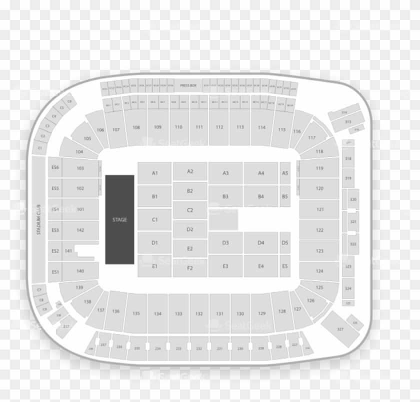 Atlanta Hawks Seating Chart Map Seatgeek - Circle, HD Png Download