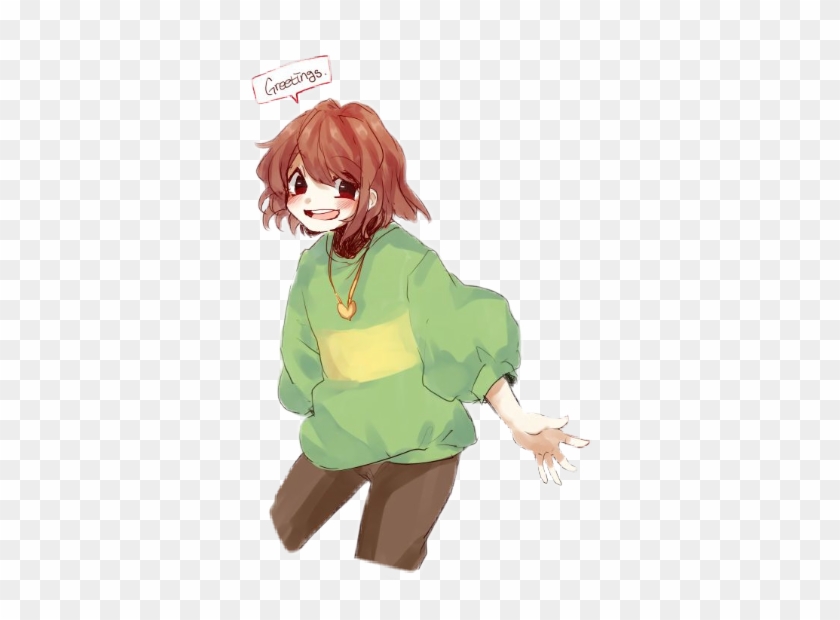Chara Sticker Chara Full Body Undertale Hd Png Download 344x540 Pngfind