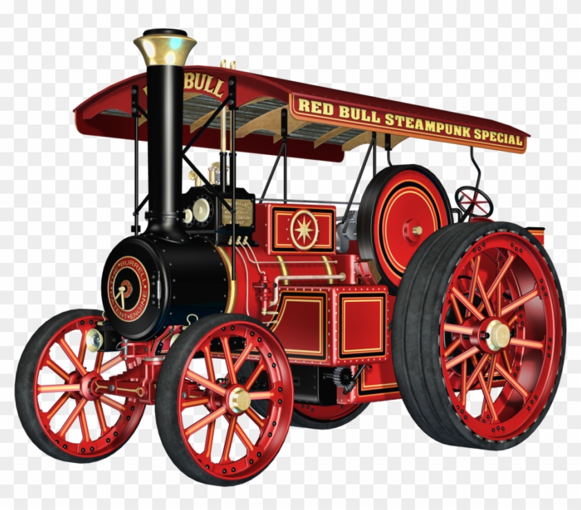 Steam Engine Png Clip Art Download - Traction Engine Transparent ...