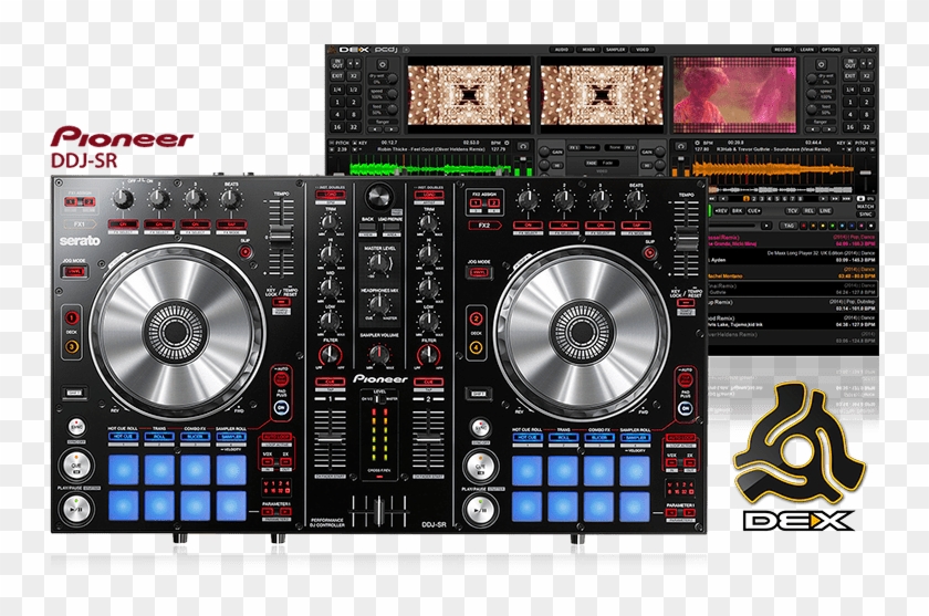 Pioneer Ddj Sr Performance Dj Controller Specifications Pioneer Dj Ddj Sr Hd Png Download 750x477 Pngfind