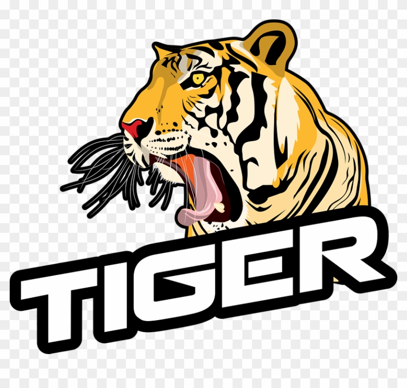 Kükreyen Kaplan Png - Tiger Logo Hd Png, Transparent Png - 834x720 ...