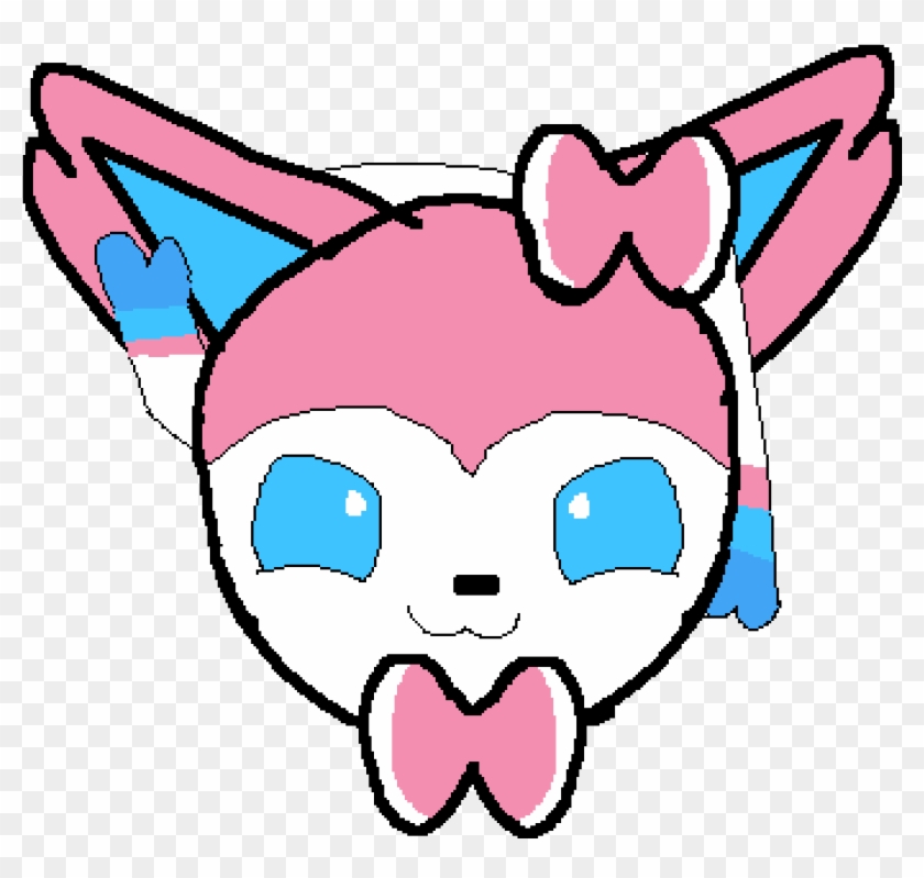 Sylveon - Cartoon, HD Png Download - 1200x1200(#4961765) - PngFind