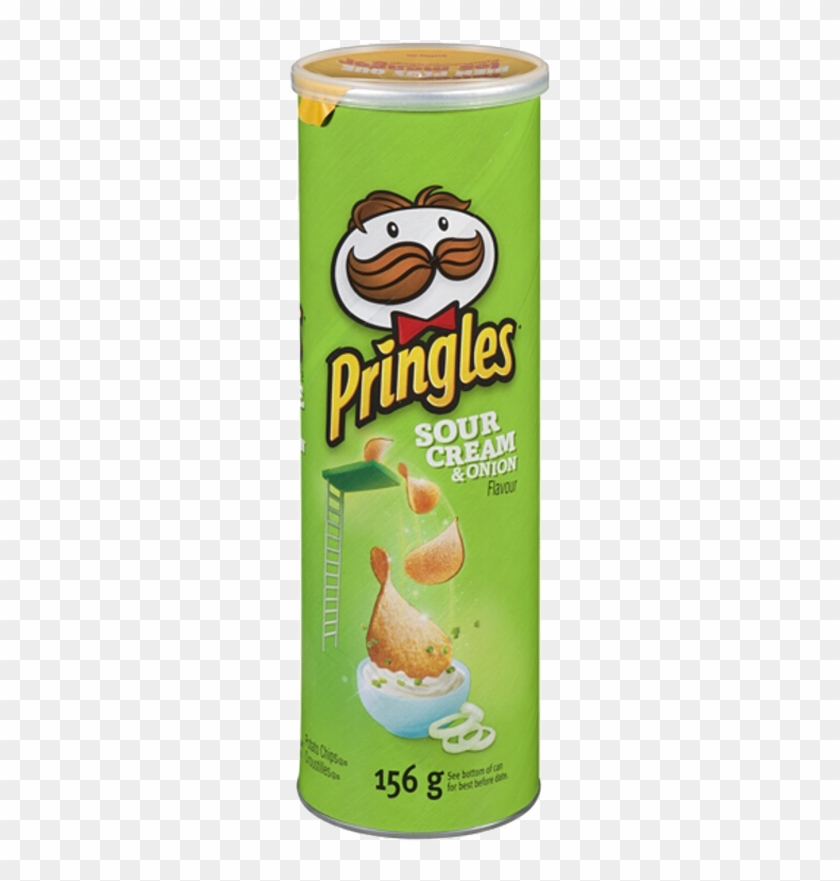 Pringles Crisps, Sour Cream & Onion - Pringles, HD Png Download ...