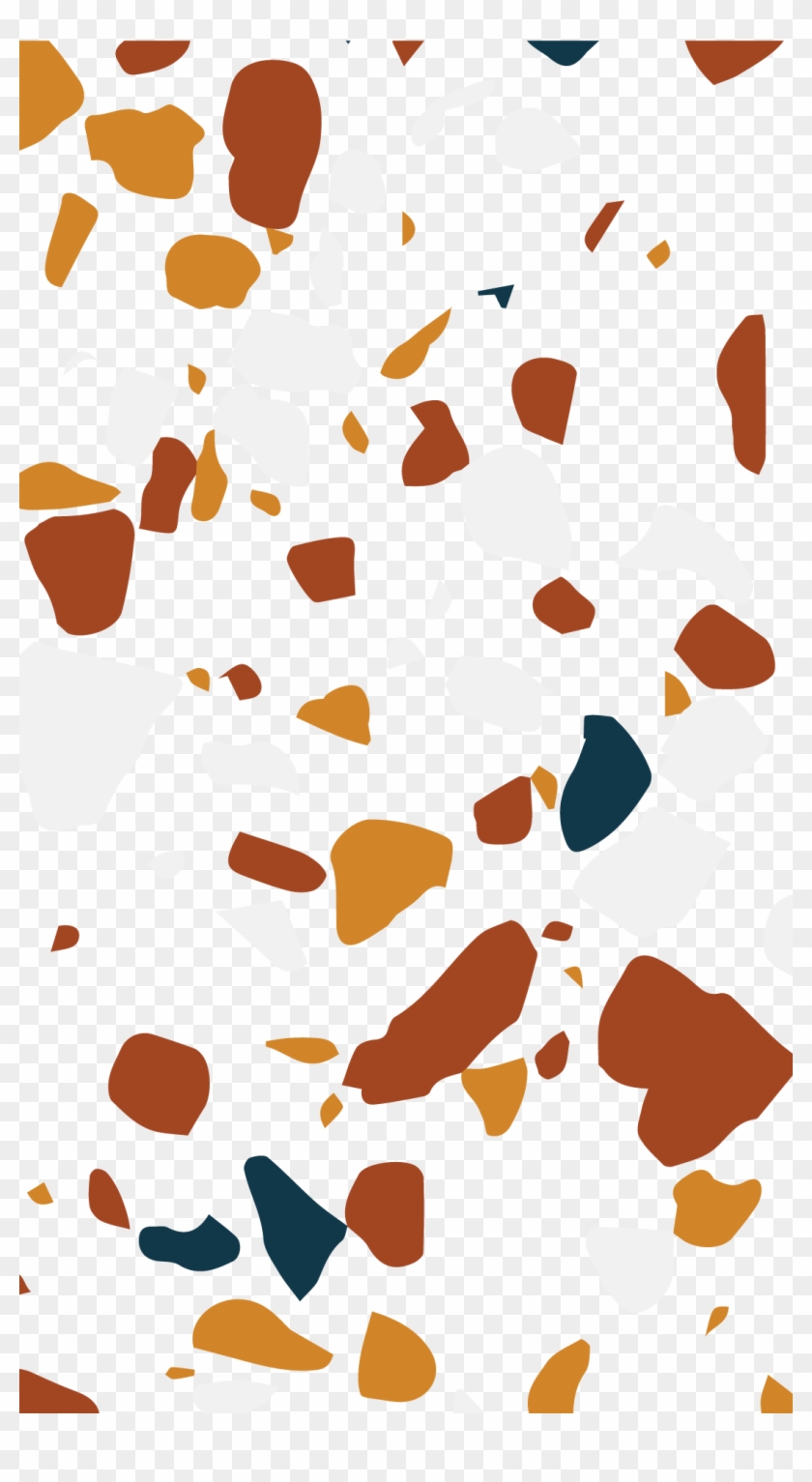 Download Free Vector Of Colorful Terrazzo Seamless, HD Png