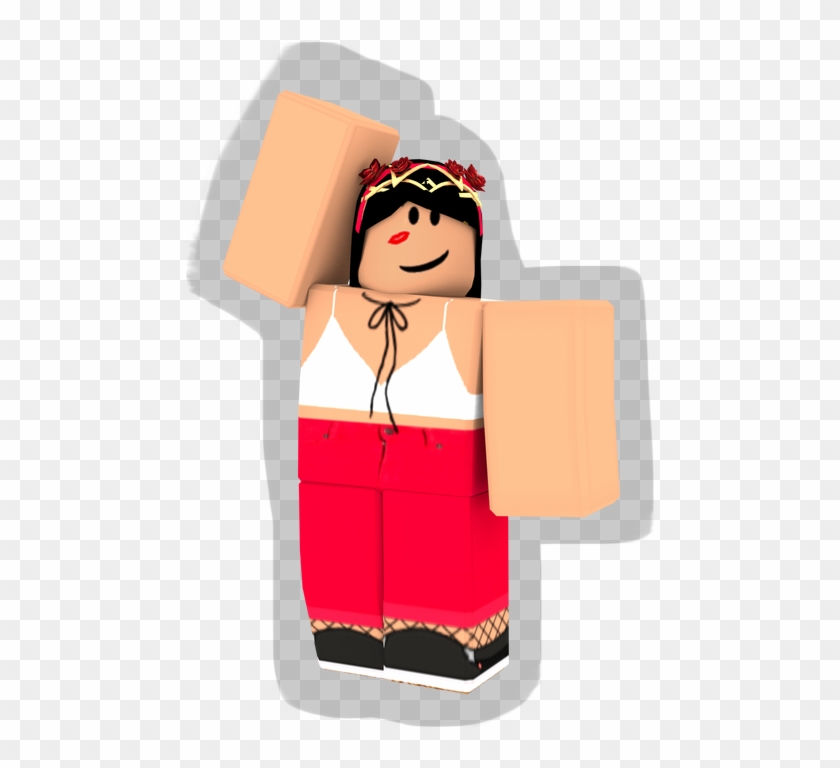 Roblox Girl With Shadow Cartoon Hd Png Download 1024x1024 - roblox girl avatar cute aesthetic