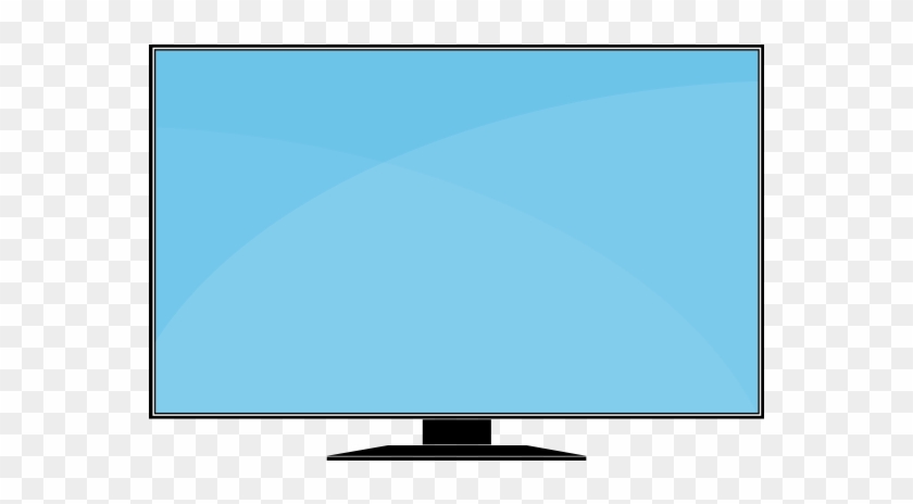 lcd tv icon vector
