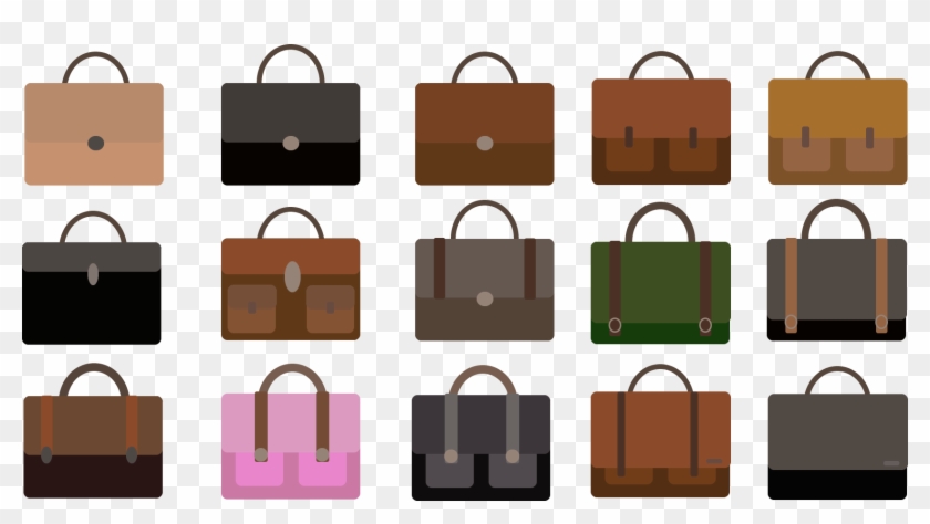 Briefcase Icons - Handbag, HD Png Download - 1685x871(#56743) - PngFind