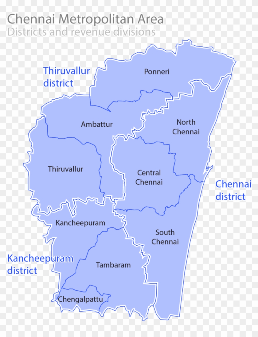 Chennai District Map