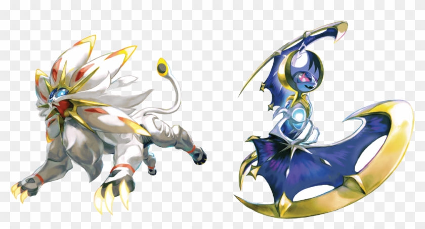 Pokemon Clipart Lunala - Ultra Lunala - Free Transparent PNG