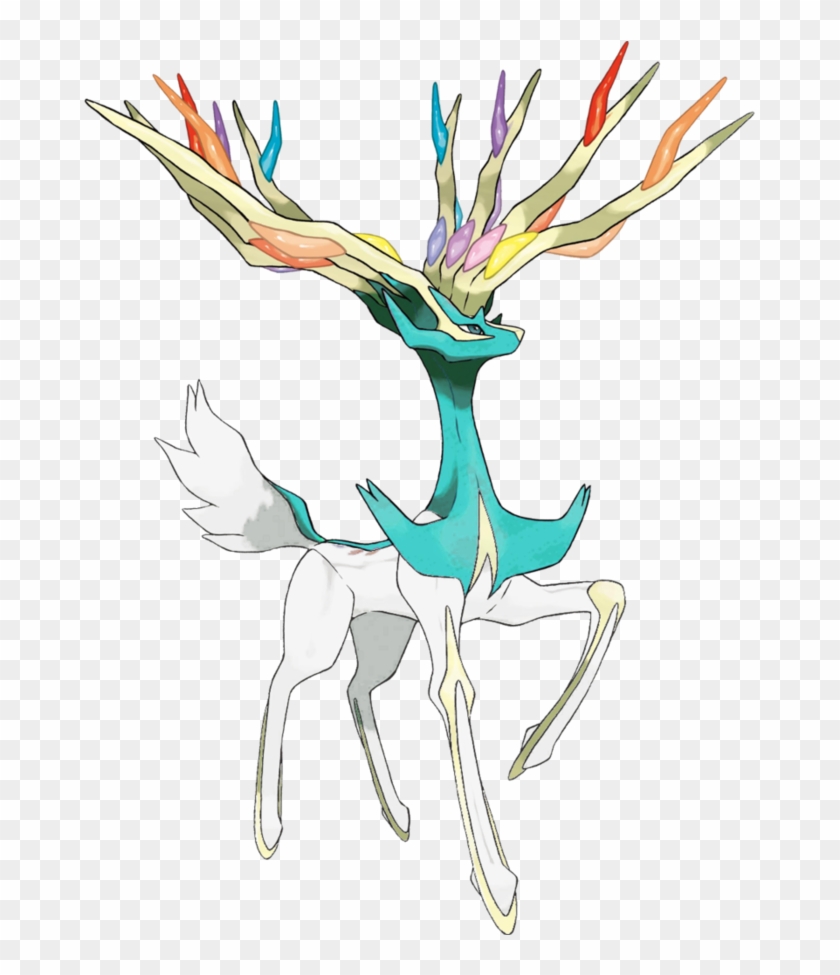 Available Via Gamestop - Pokemon Xerneas, HD Png Download - 894x894 ...