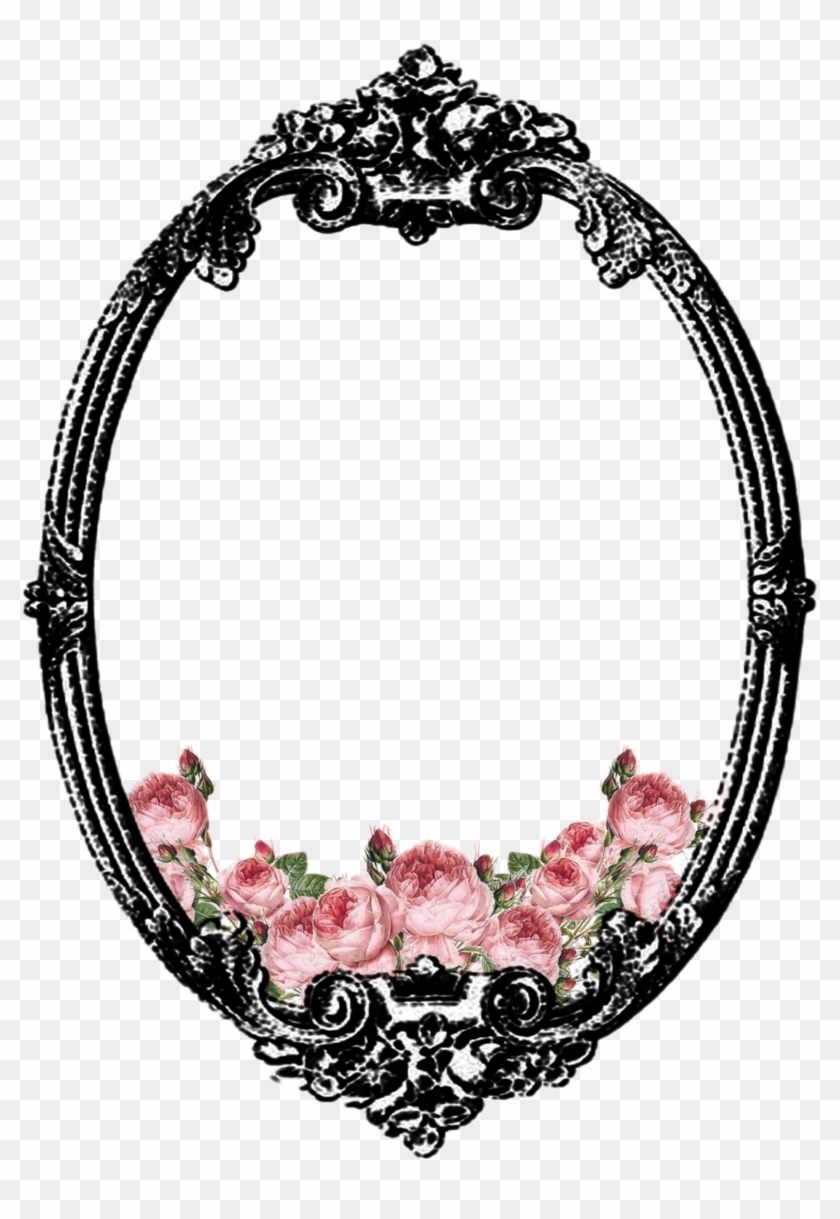 Gold Flower Frame PNG Transparent, PNG Mart