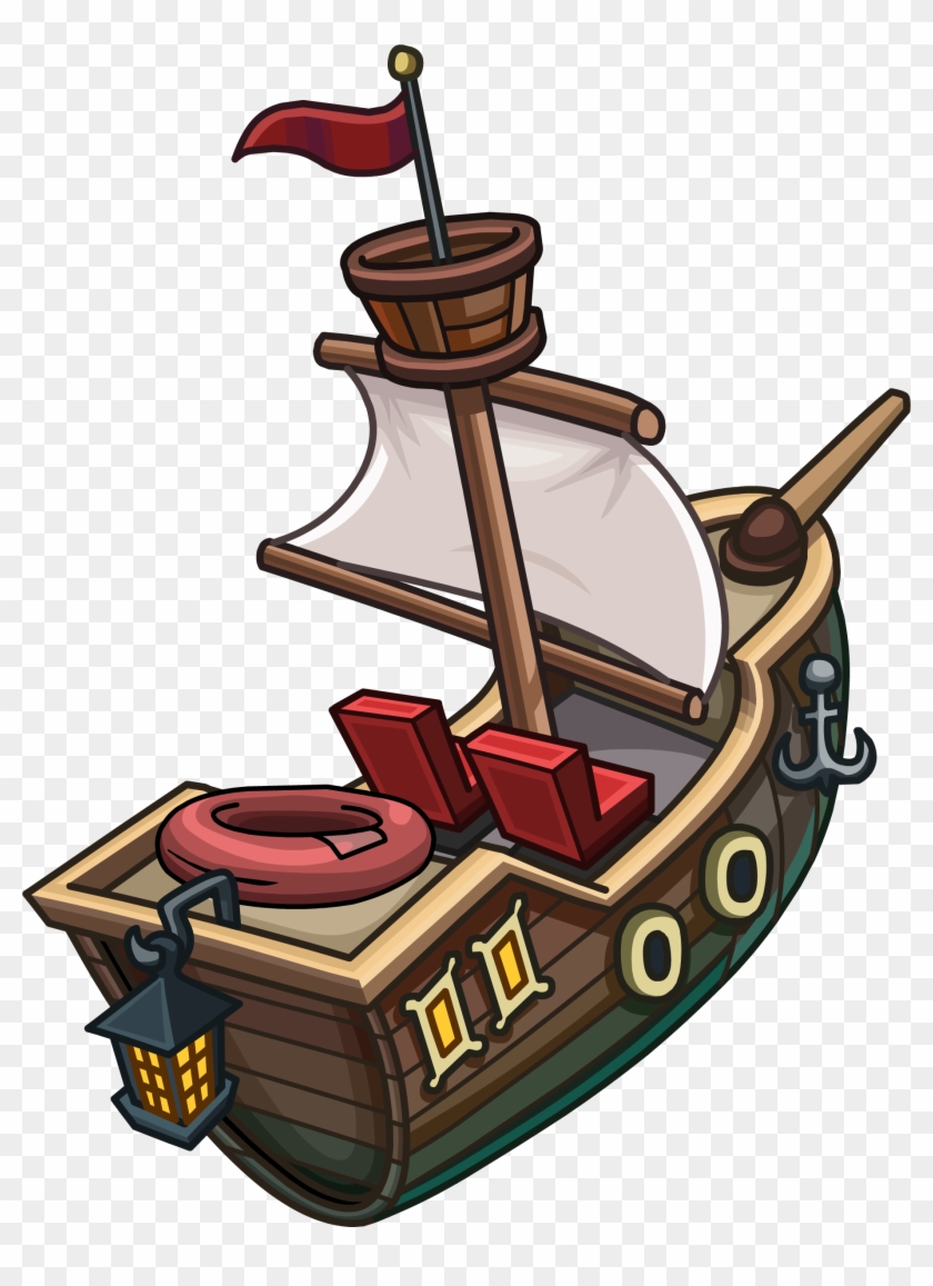 Hydro Hopper Boat Pirate Party - Cartoon, HD Png Download - 1824x2426 ...