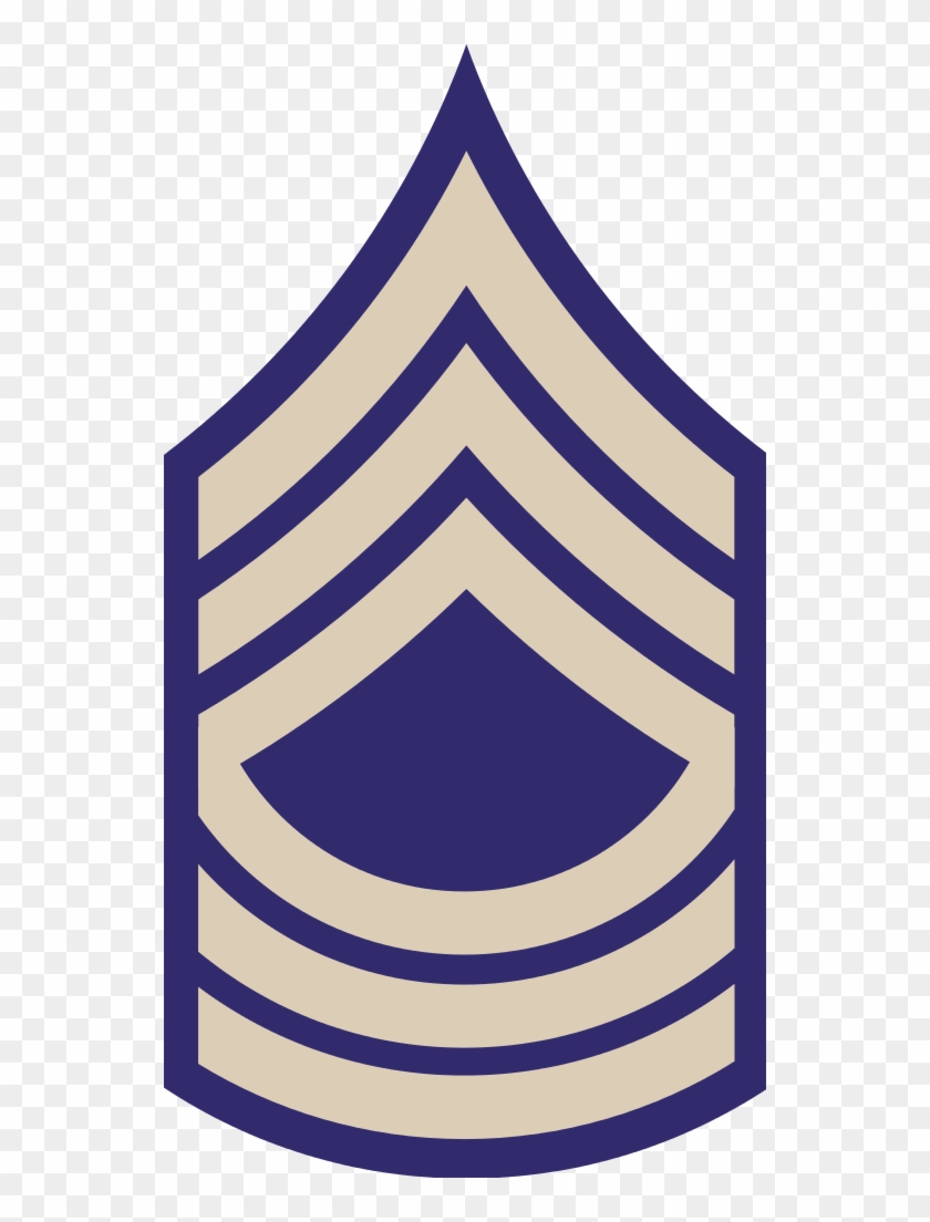 Us Army Wwii Msgt - Master Sergeant Rank, HD Png Download - 544x1024 ...