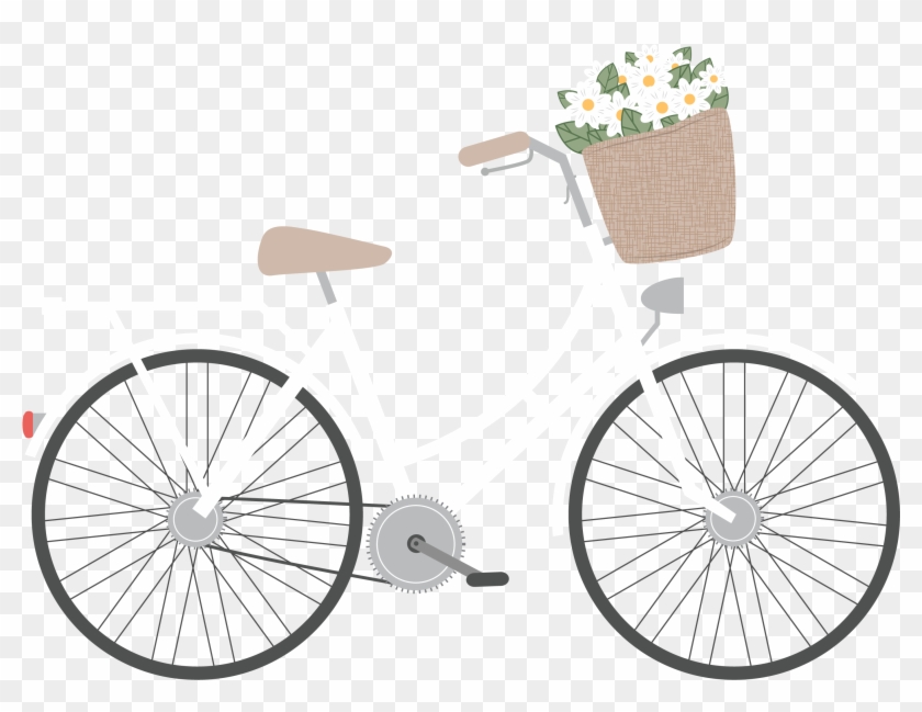 Cycling Clipart - Bicycle, HD Png Download - 3300x2550(#5193419) - PngFind