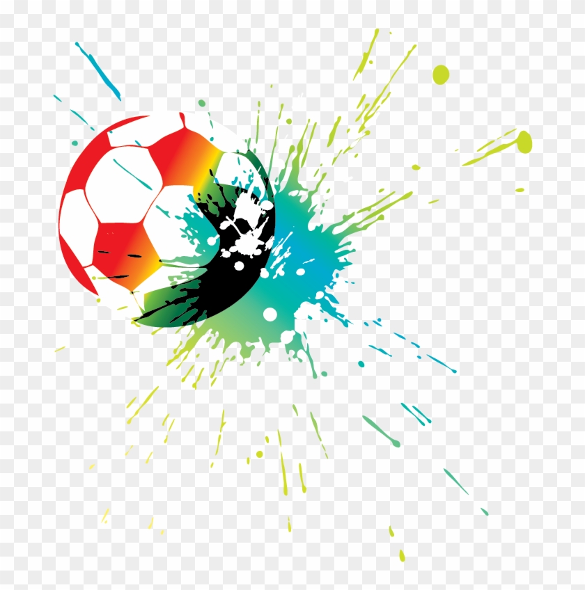 Soccer Vector Free Download - Football, HD Png Download - 990x1017