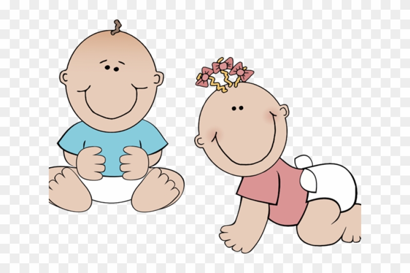 Babies Playing Cliparts - Baby Boy Clip Art, HD Png Download - 640x480 ...