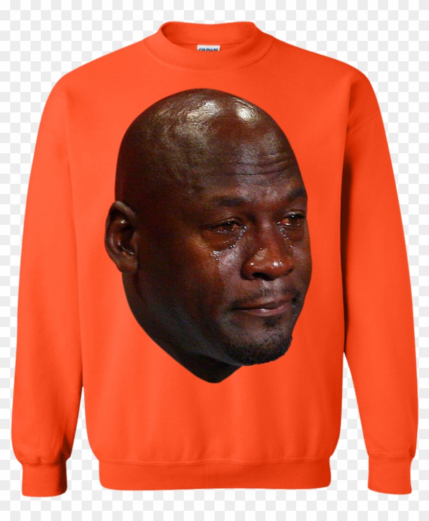 Crying michael outlet jordan sweater