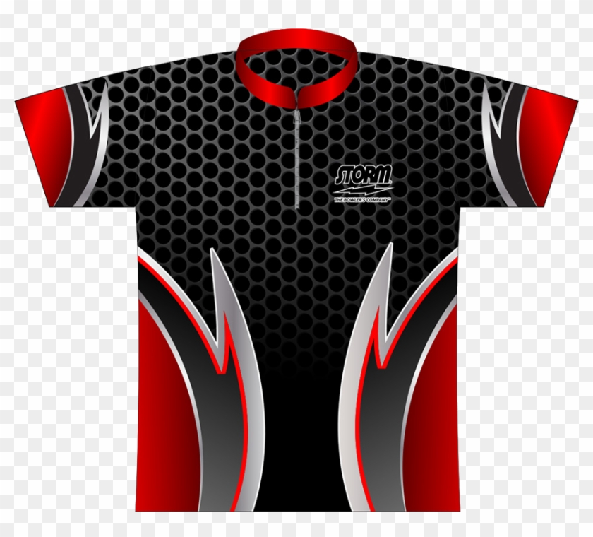 Ro FS Sublimation Jersey Red Black