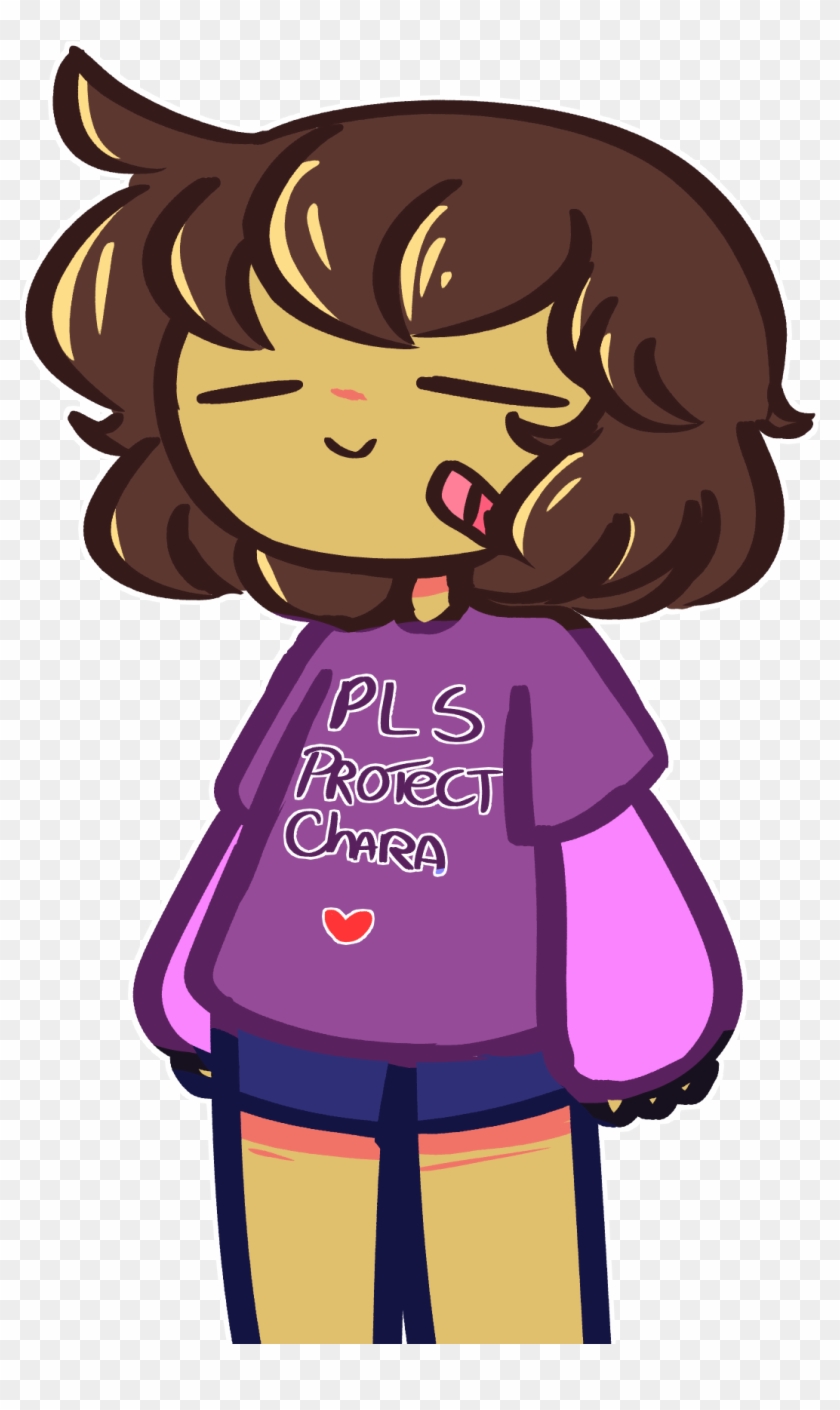 Chara Protection Squad Protective Bro Chara X Frisk Hd Png Download 1191x1741 Pngfind