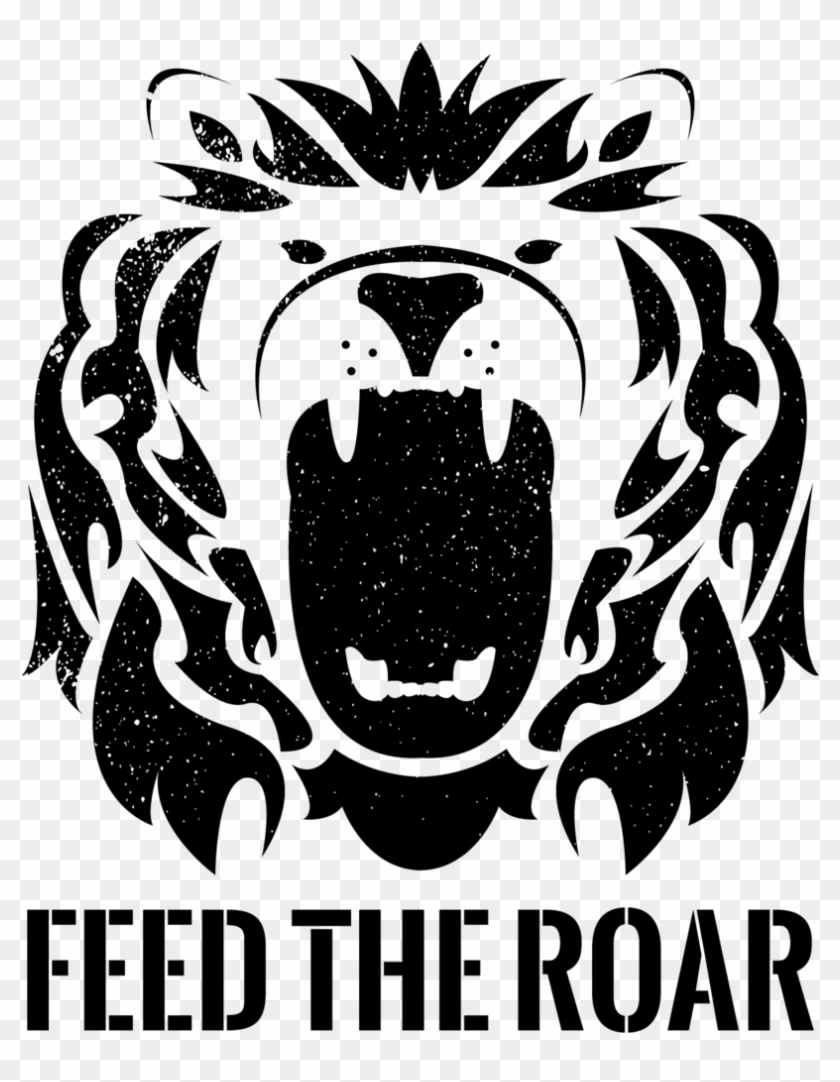 Feed The Roar Logo Option 4 , Png Download - Illustration, Transparent