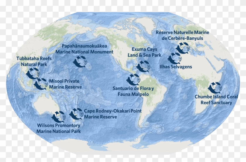 Global Ocean Refuges Earth Hd Png Download 1843x1137 Pngfind