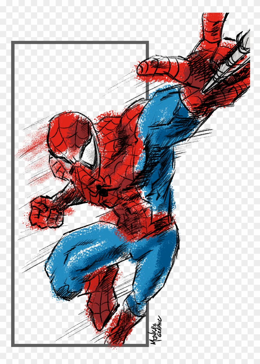 Model Image T Shirt - Spider-man, HD Png Download - 800x1164(#535030) -  PngFind