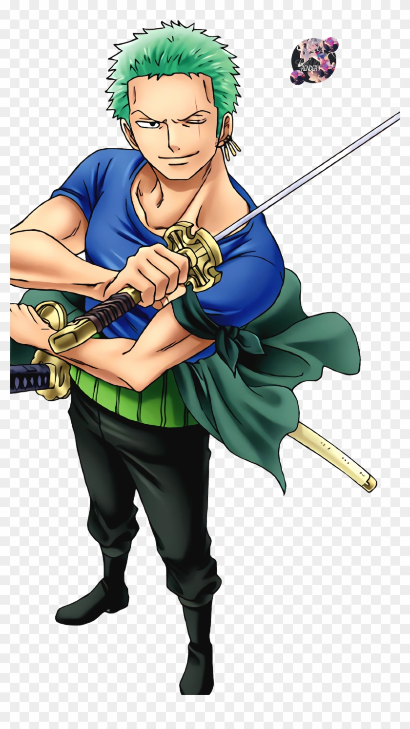 The Power Of Zoro - Zoro One Piece Hd, HD Png Download is free transparent  png image. To explore more similar hd i…