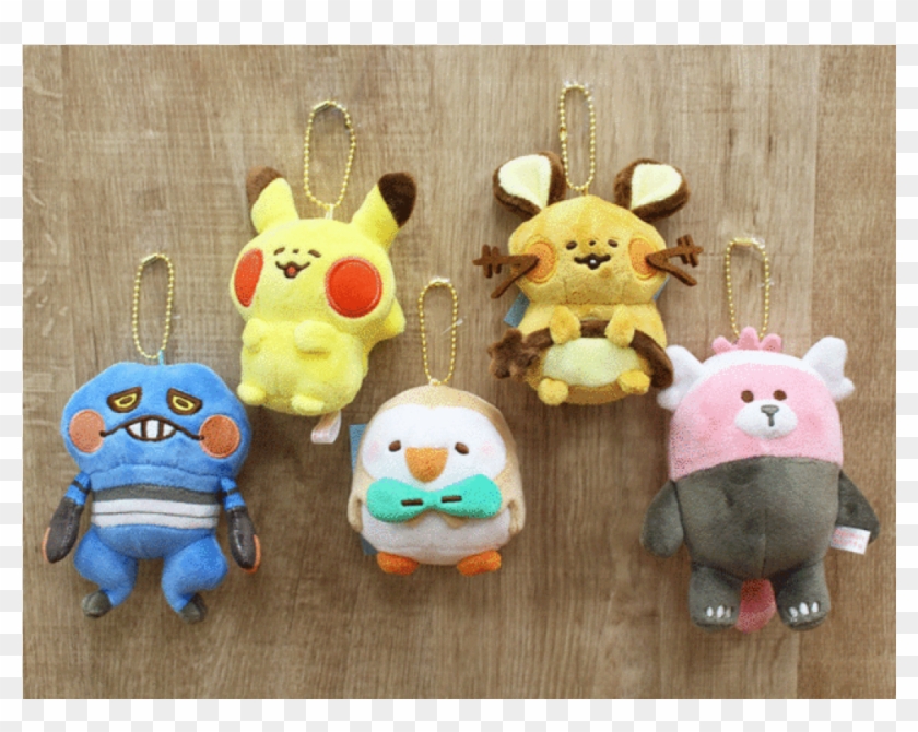 New Pokecen Pokemon Yurutto Small Plush Mascots 卡 納 赫 拉 寶 可 夢 Hd Png Download 1000x1000 Pngfind