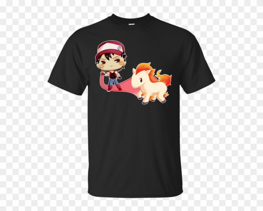 Chibi Red Ponyta Video Game T Shirt Hoodie Evolst Chaos - 