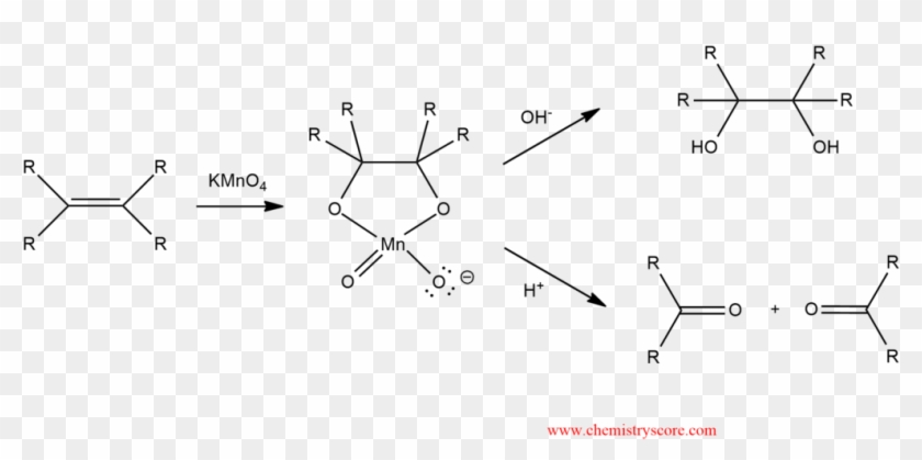 alkene-kmno4-cleavage-mechanism