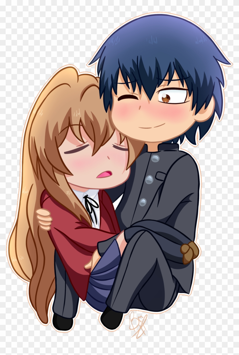 Taiga Hug Discord Emoji Ryuuji Takasu And Taiga Aisaka Hd Png Download 1280x1706 Pngfind