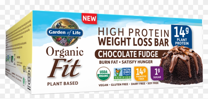 Garden Of Life Organic Fit Bar Chocolate Fudge Garden Of Life Weight Loss Bar Hd Png Download 956x413 5383257 Pngfind - free printable roblox mini candy bar wrappers en 2019