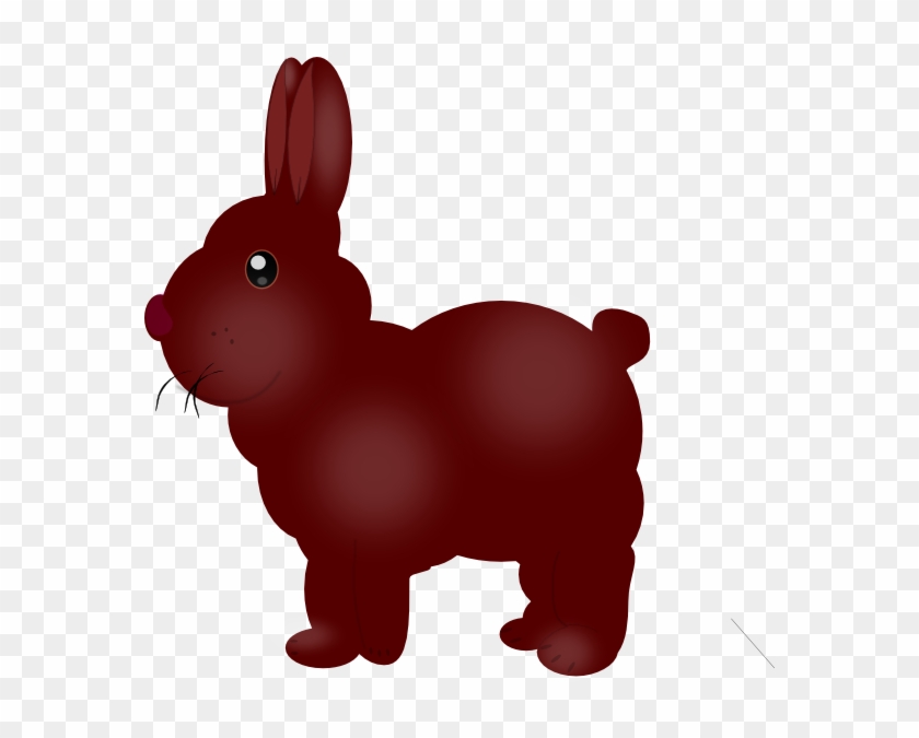 Download Chocolate Colored Bunny Svg Clip Arts 576 X 595 Px, HD Png ...