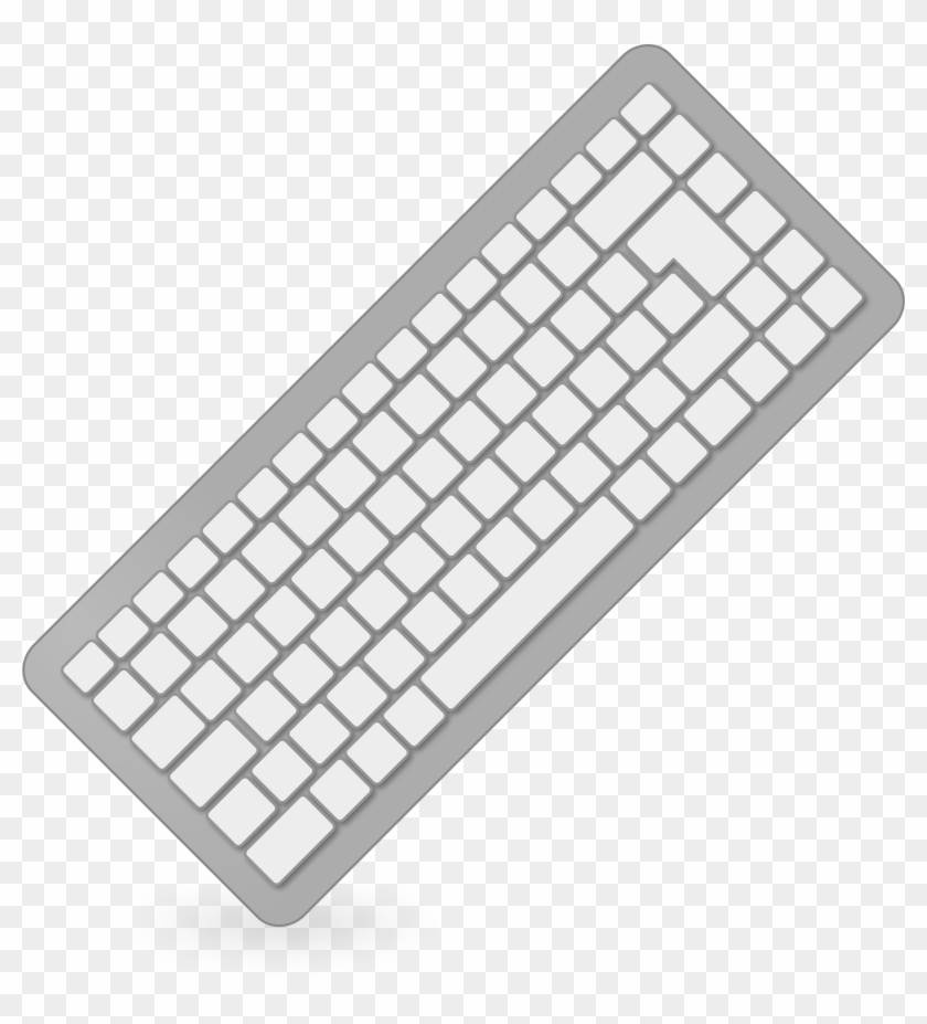 Big Image - Clipart Keyboard Transparent Background, HD Png Download -  2193x2318(#546900) - PngFind