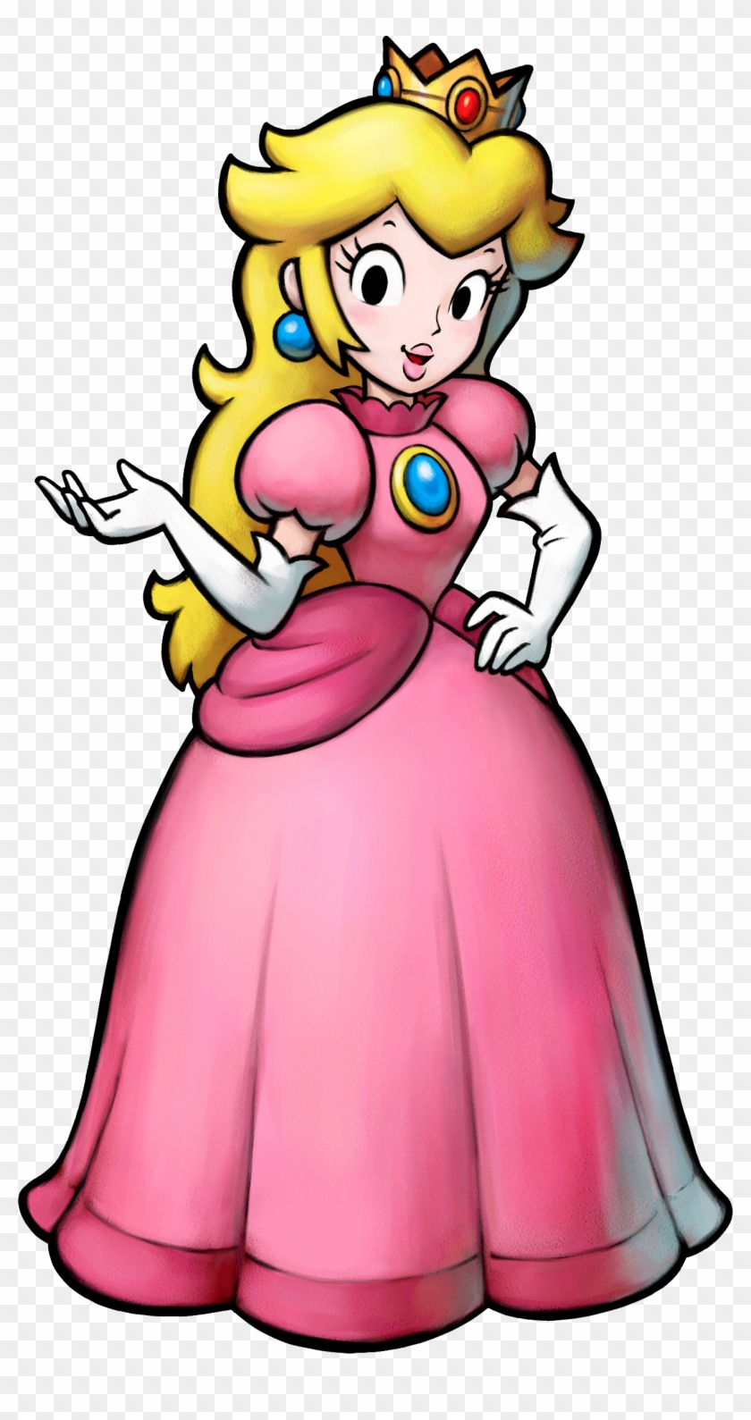 Download Mario Super Characters Pinterest - Peach Princess, HD Png ...