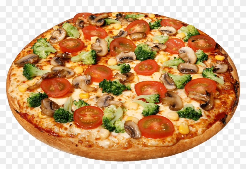 Large Pizza With Tomatoes - Pizza Images Hd Png, Transparent Png ...