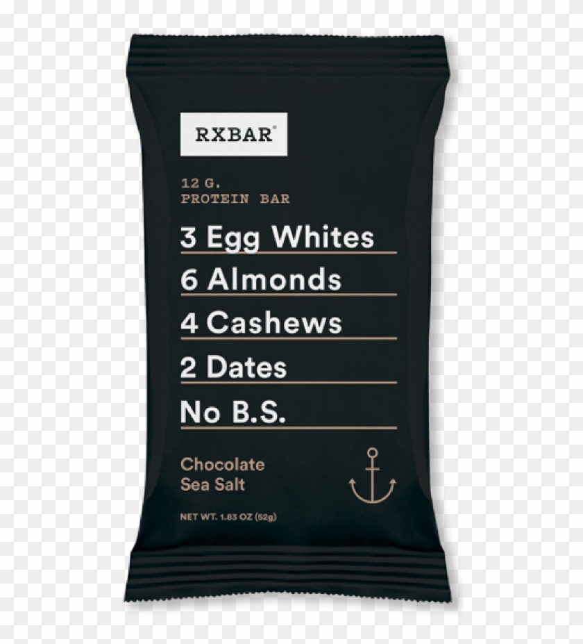 Rx Bar Chocolate Sea Salt - Rxbar Chocolate Sea Salt Png, Transparent ...